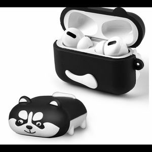 3D SILICONE CASE WITH MATCHING DESIGN RING HOLDER FOR AIRPODS PRO/first gen